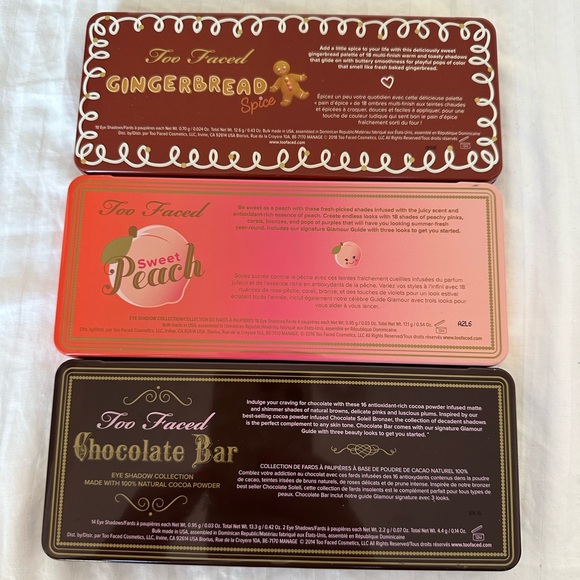 Too Faced Eyeshadow Palette - Set of 3 - Picture 2 of 5